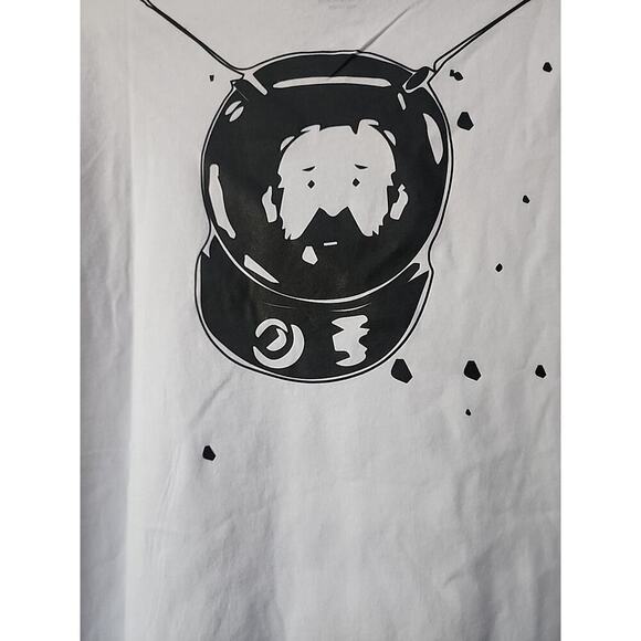 New Vast Men’s Black Graphic Tee Shirt Medium Surfer Yogi Space A130 NWT - Picture 5 of 6